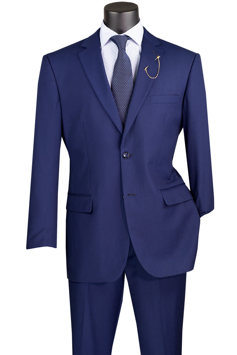 Vinci Men Suit F2C900Patriot Blue Men Suits Direct