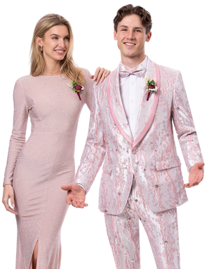 EJ Samuel Suit JP137 Pink