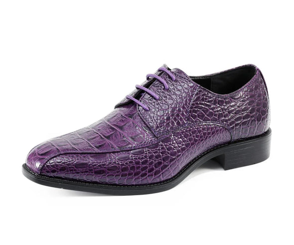 Men Dress Shoes Harvey Purple