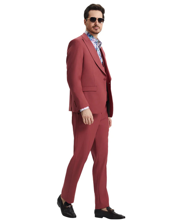 Men's Stacy Adams Suits-SM255H1-06