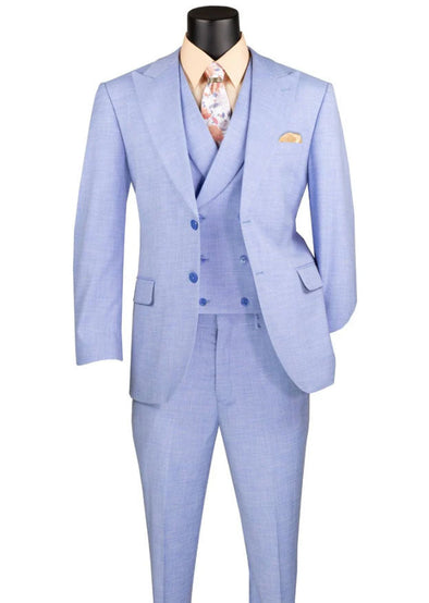light blue church dress Men Church Suit MV2K-2 Light Blue – Men Suits Direct