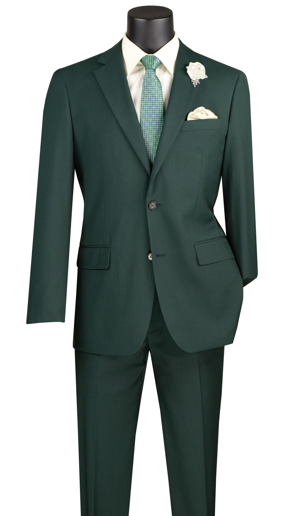 Men Suit SC900-12- Hunter Green – Men Suits Direct