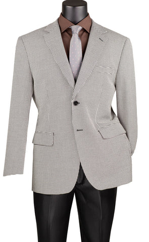 Men Modern Fit Sport Coat BM-HT Black - Church Suits For Less