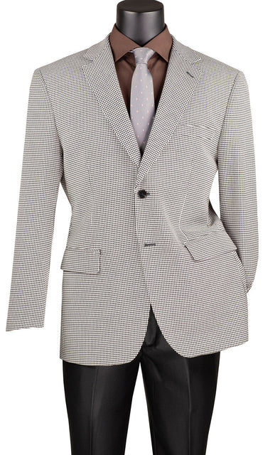 Men Modern Fit Sport Coat BM-HT Black - Church Suits For Less