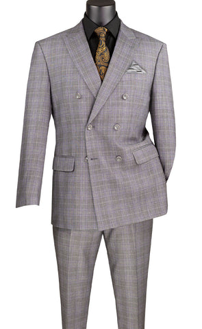 Vinci Men Suits DRW-1 Grey