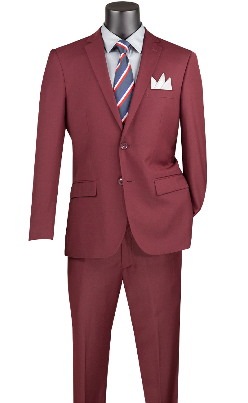 Men Suit SC900-12-Burgundy Men Suits Direct Men Suit SC900-12-Burgundy Men Suits Direct