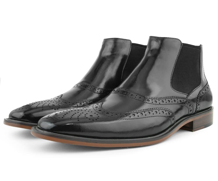 Men Dress Boot Asher Green - AG2632 – Men Suits Direct
