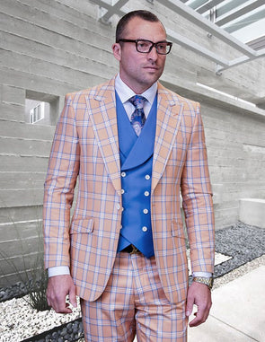 Men Statement Suit FASINI Tan