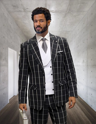 Men Statement Suit Lucci