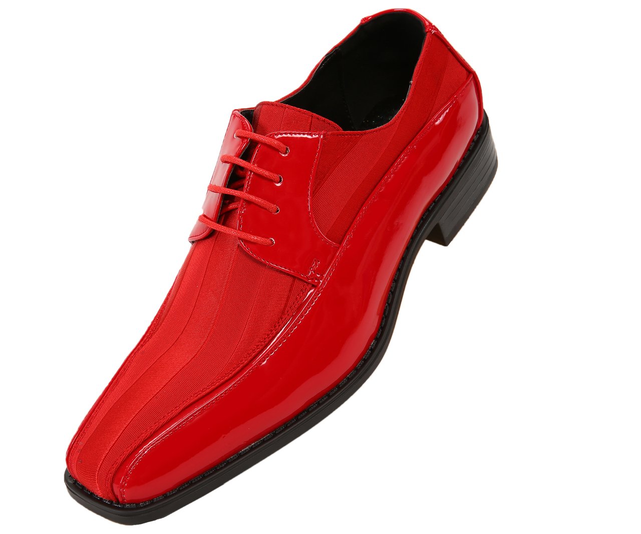 Suit Mens Red Formal Shoes Leather Loafers Red Loafers For Prom