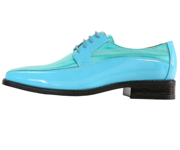 Men Shoes Viotti-179-025-Turquoise - Church Suits For Less