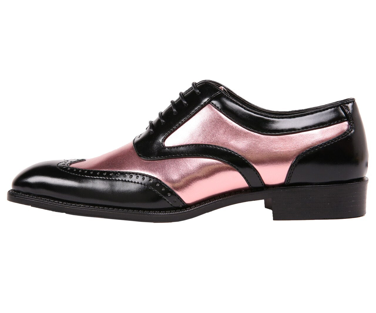Men Dress Shoes-450-Rose Gold – Men Suits Direct