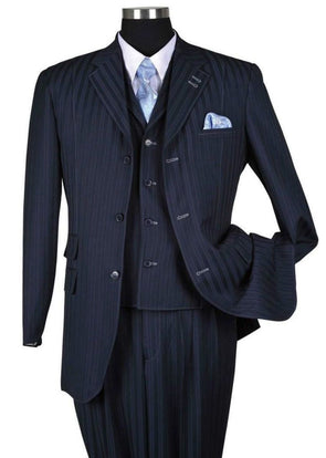 Milano Moda Men Suit 5267-Navy - Church Suits For Less
