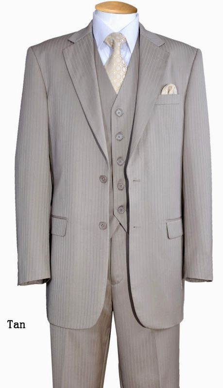 Fortino Landi Men Suit 5702V3-Tan - Church Suits For Less