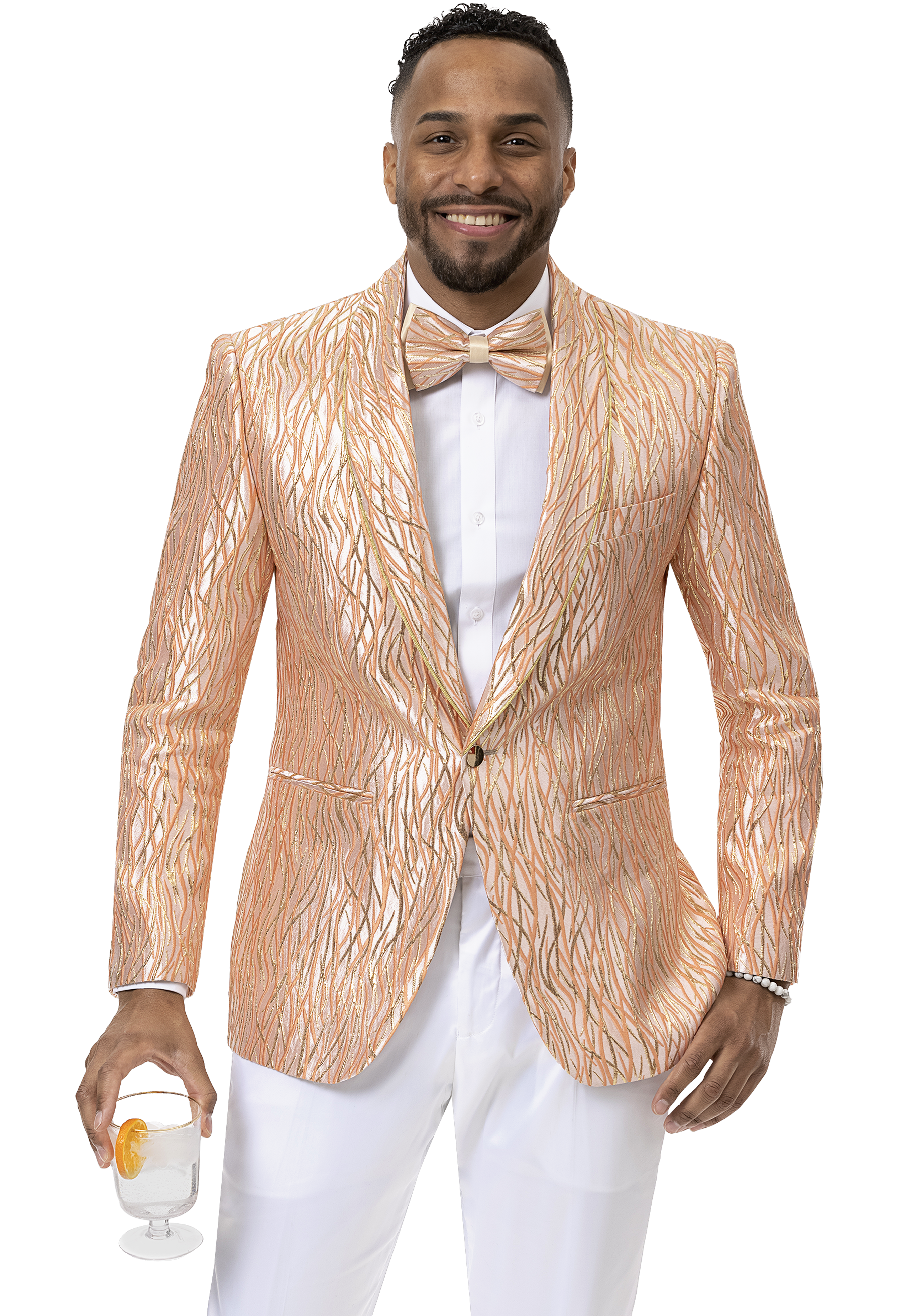 Rose gold sales mens blazer
