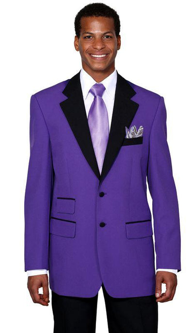 purple dress suit men's Cheap Purple Suit For Men - Church Suit - Men's Stacy Adam's Two Button Vested Business Dark Purple Plaid Suit