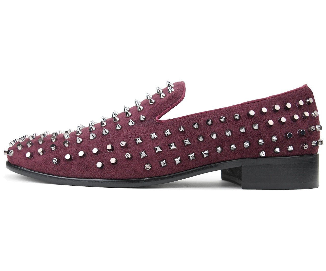 Men Shoes Kurnin- Burgundy – Men Suits Direct