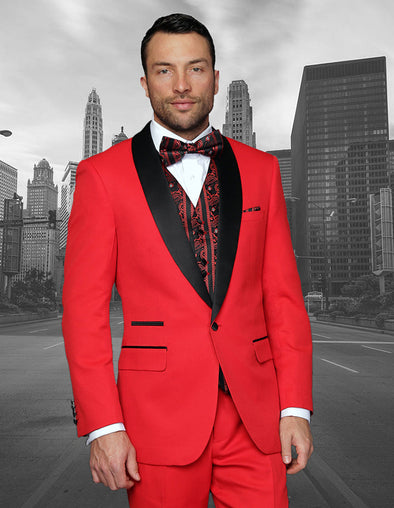 Men Statement Suit Capri