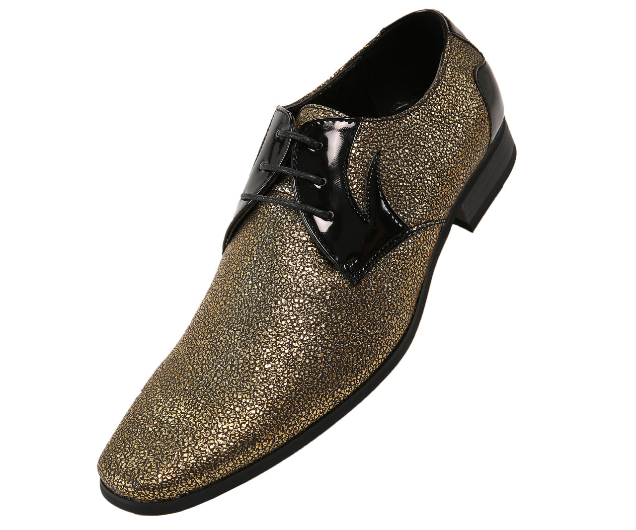 Men Shoe Amali Metallic Gold-035C – Men Suits Direct