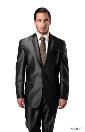 DeZilino Men Suit M226-Black