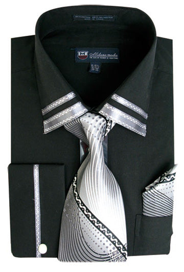 Dress Shirt SG28-Black