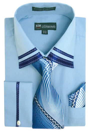 Dress Shirt SG28-Blue