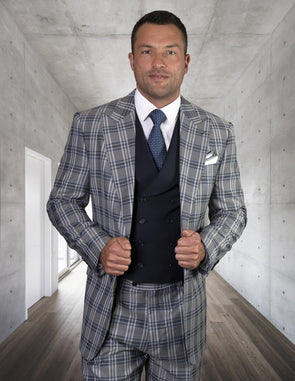 Men Statement Suit  FOGIA-NAVY