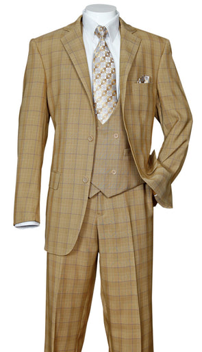 Tan Wear Less Fortino Landi – Men Suits Direct