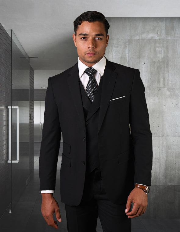 Men Suit Lazio-Black