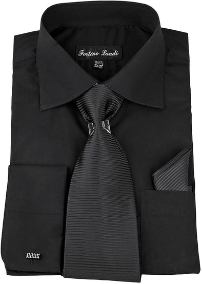 Dress Shirts With Tie & Hanky Men Suits Direct Dress Shirts With Tie & Hanky Men Suits Direct