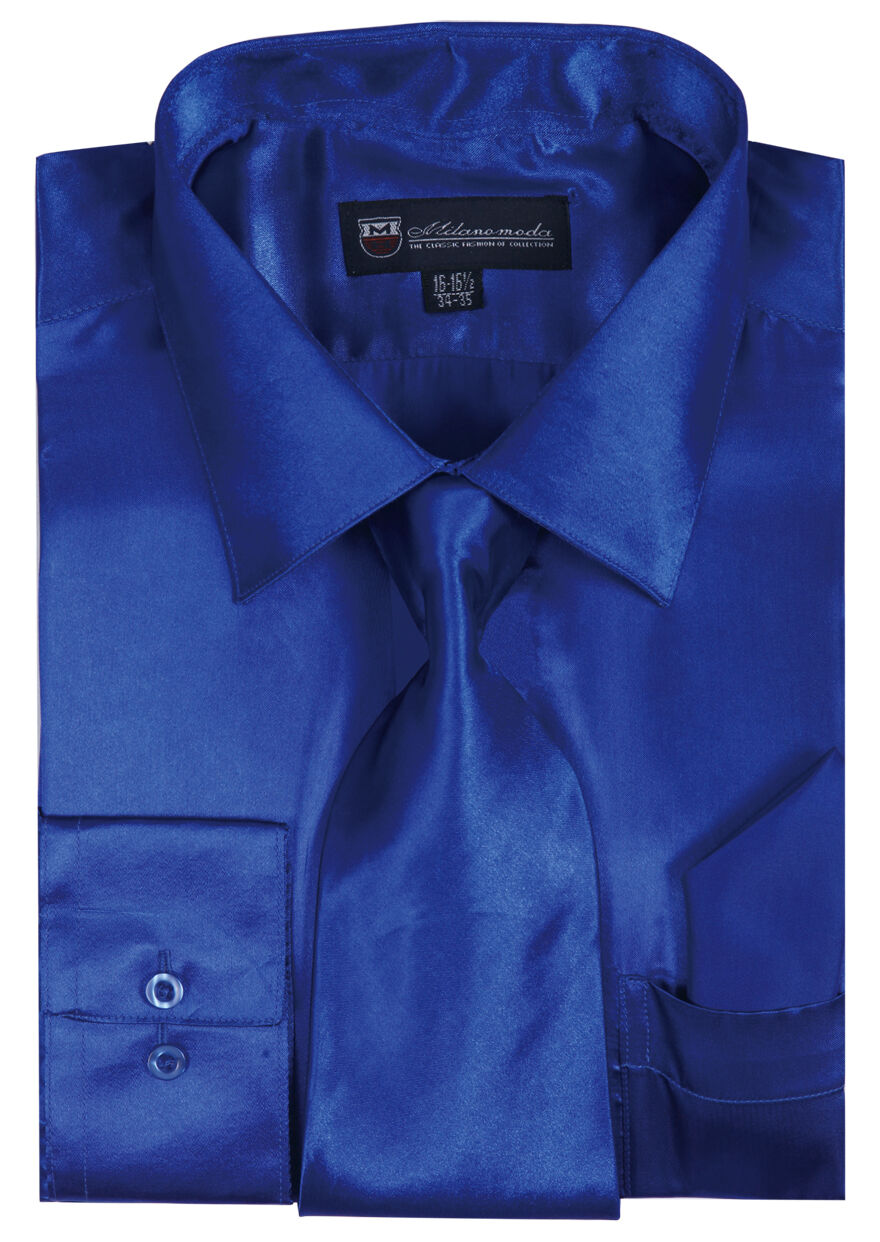 mens royal blue dress shirt Milano Moda SG08-Royal – Men Suits Direct Dolores Moran black dress down with all of m-oxford SIZE:LARGE
