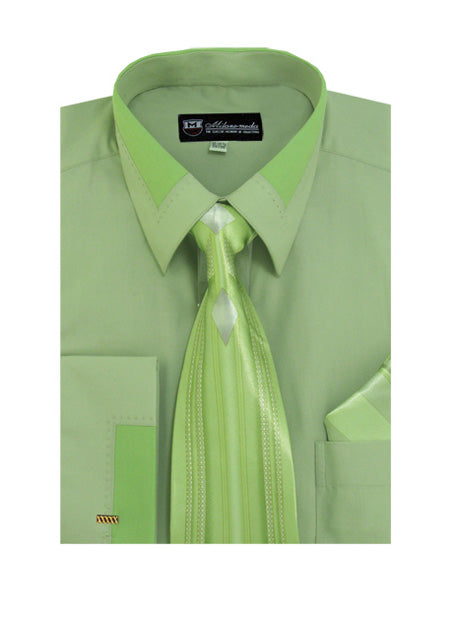 Dress Shirt SG34-Green Men Suits Direct Dress Shirt SG34-Green Men Suits Direct