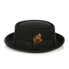 Men Classic Pork Pie Hat-MSD32 - Church Suits For Less