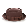 Men Classic Pork Pie Hat-MSD32 - Church Suits For Less