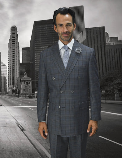 Men Statement Suit SD-200-GREY