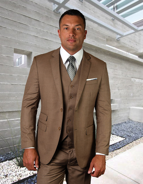Men Suit STZV-101-Caramel