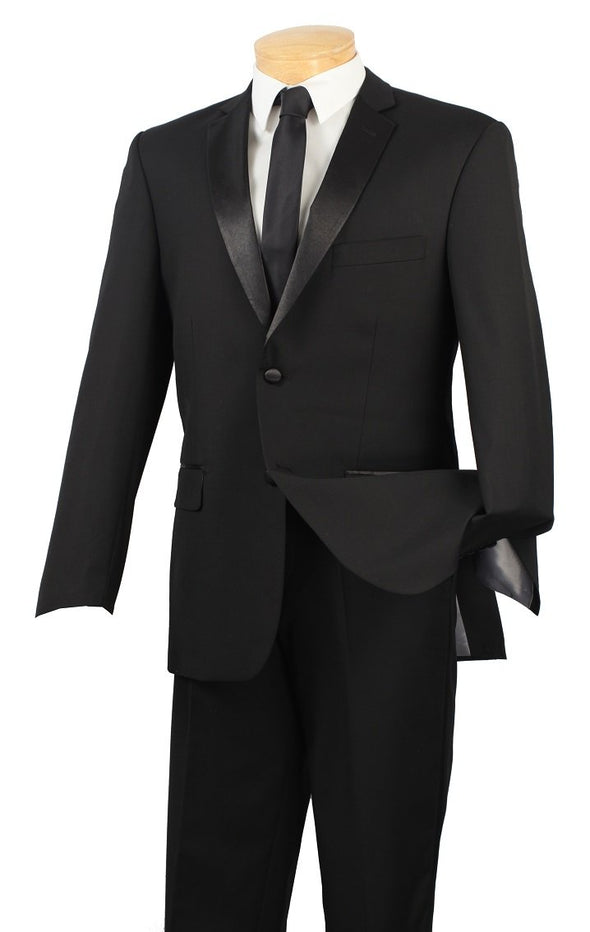 Vinci Tuxedo T-SC900-Black - Church Suits For Less