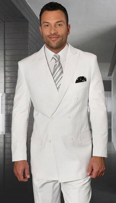Men Suit TZD-100-White