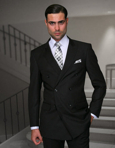 Men Fashion Statement Suits TZD-100-BLACK