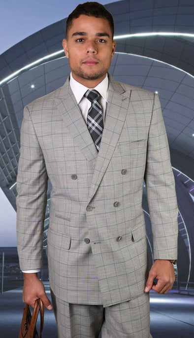 Men Suit TZD-400-Grey