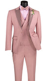 Vinci Men Suit SV2K-5-Mauve