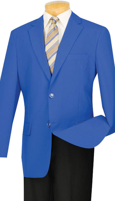 Vinci Sport Coat Z-2PP-Royal Blue - Church Suits For Less