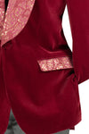 Vinci Sport Jacket BF-5-Burgundy