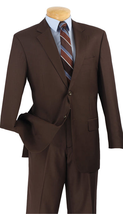 Vinci Suit 2C900-2-Brown - Church Suits For Less