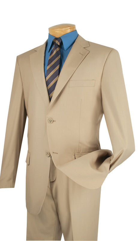 Vinci Suit 2C900-2-Light Beige - Church Suits For Less