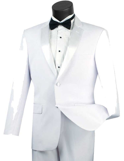 Vinci Tuxedo T-900-White - Church Suits For Less