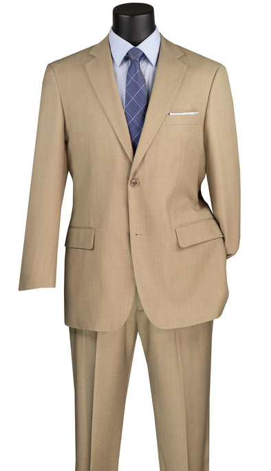 Vinci Men Suit 2LK-1-Taupe - Church Suits For Less