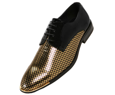 Men Shoe Amali Black/Gold-Winslow-035