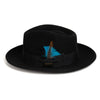 Men Fashion Fedora Hat Black