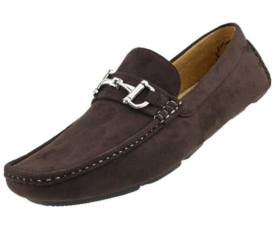 Men Walken Shoes-Brown